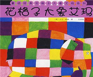 幼儿园绘本阅读《花格子大象艾玛》PPT课件下载