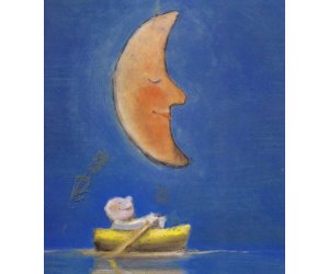 幼儿园绘本《月亮，你好吗》PPT课件下载