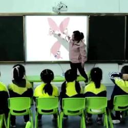 幼儿园大班数学优质课《有趣的对称》完整版上课视频