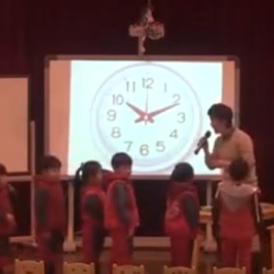幼儿园大班数学活动《一分钟》公开课优质课视频含说课
