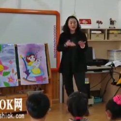 幼儿园大班语言诗歌《摇篮》公开课视频完整版